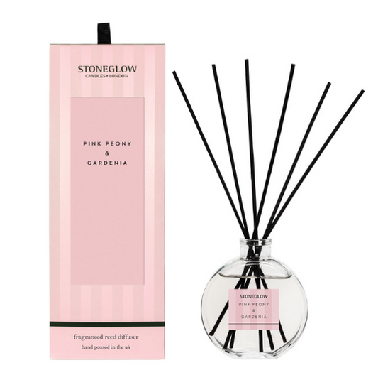 Stoneglow Modern Classics - Pink Peony & Gardenia - Scented Reed Diffuser 120ml