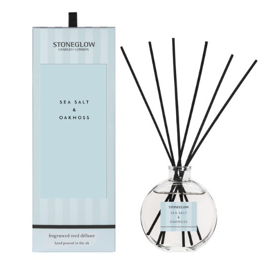 Stoneglow Modern Classics - Sea Salt & Oakmoss - Scented Reed Diffuser 120ml