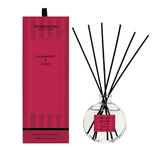 Stoneglow Modern Classics - Cranberry & Rose - Scented Reed Diffuser 120ml