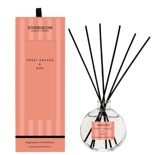Stoneglow Modern Classics - Sweet Orange & Oud - Scented Reed Diffuser 120ml