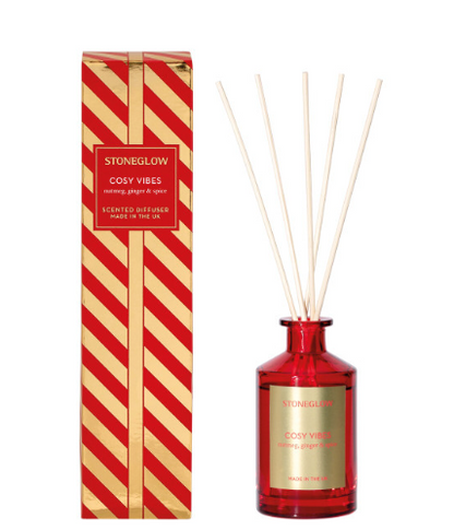 Cosy Vibes - Nutmeg, Ginger & Spice Scented Reed Diffuser 100ml