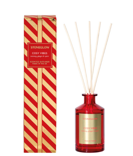 Cosy Vibes - Nutmeg, Ginger & Spice Scented Reed Diffuser 100ml