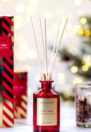 Cosy Vibes - Nutmeg, Ginger & Spice Scented Reed Diffuser 100ml