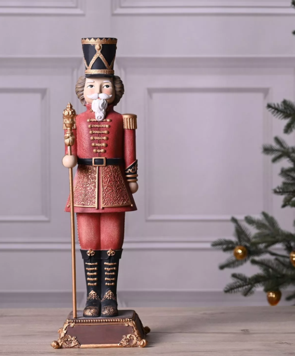 Standing Soldier in Polyresin