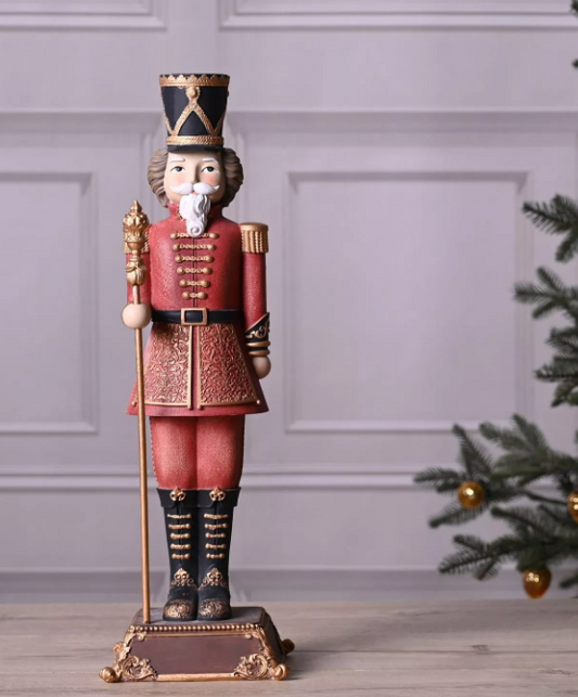 Standing Soldier in Polyresin