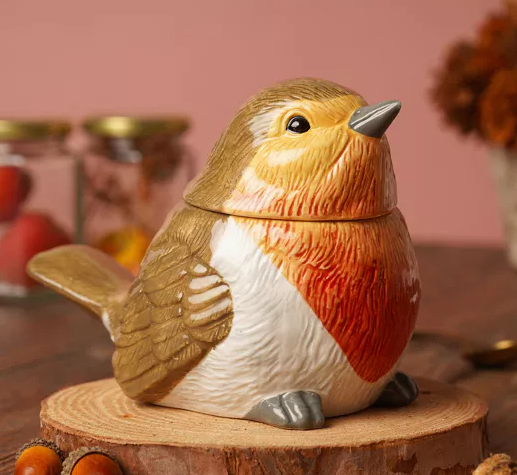 Country Living Robin Storage Jar