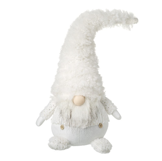 White Gonk With Fluffy Hat