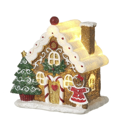 Light Up Gingerbread House