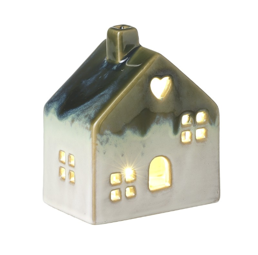 Ceramic Light-Up House 12CM