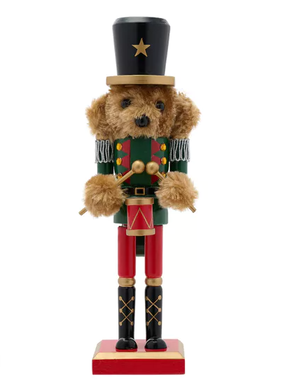 Teddy Nutcracker - 25cm