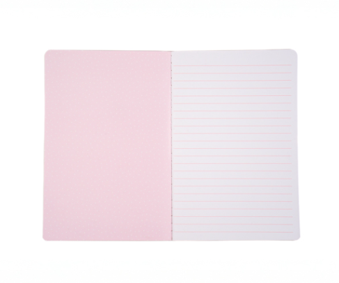 Pink Bow A5 Notebook
