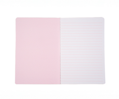 Pink Bow A5 Notebook