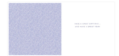 Another Year Balloon Birthday Card