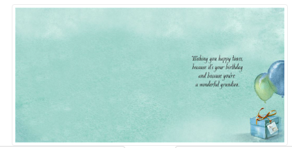 With Love Grandson Card