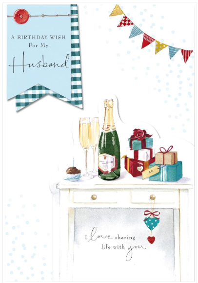 Husband Birthday Wishes Card