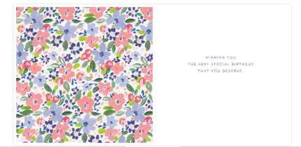 To my wife Birthday Card