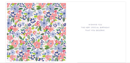 To my wife Birthday Card