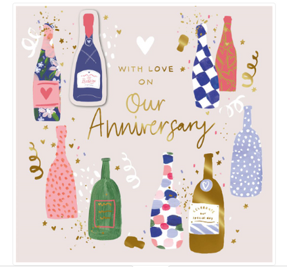 With love on our Anniversary Card