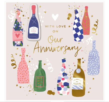 With love on our Anniversary Card