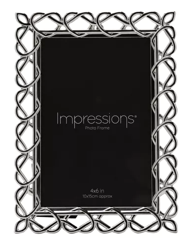 Impressions Heart Design Photo Frame 4 x 6"