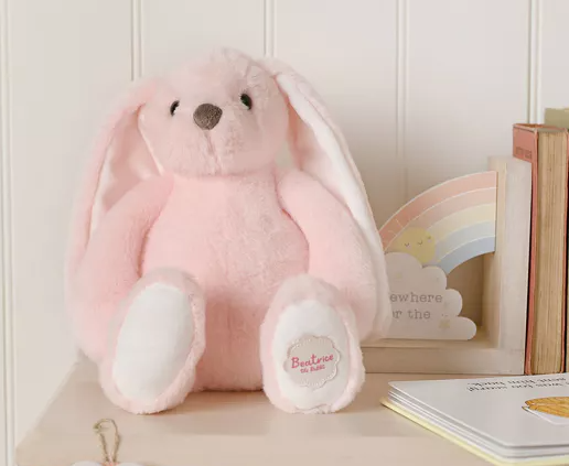Beatrice The Classical Plush Pink Bunny 30 cm