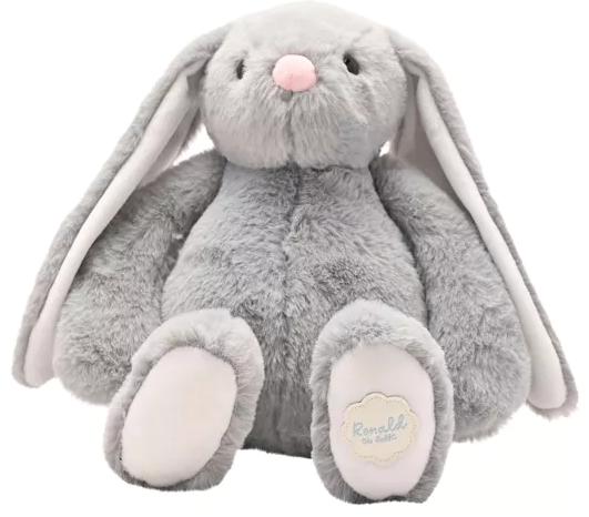 Ronald The Classical Plush Grey Bunny 30 cm