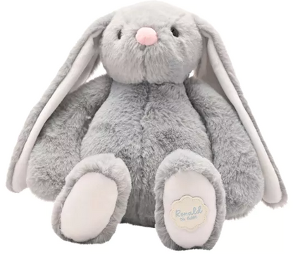 Ronald The Classical Plush Grey Bunny 30 cm