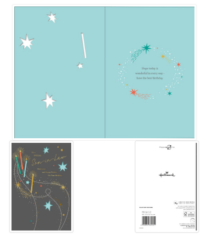 For a special Son-in-Law Birthday Card