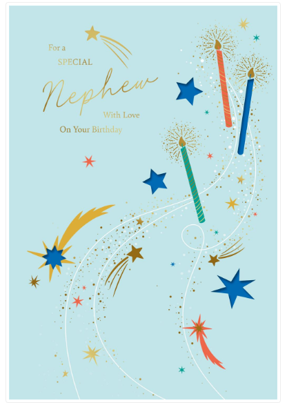 Special Nephew Birthday Card