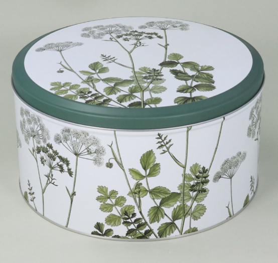 Gisela Graham - Cake Tin - Spring Hedgerow