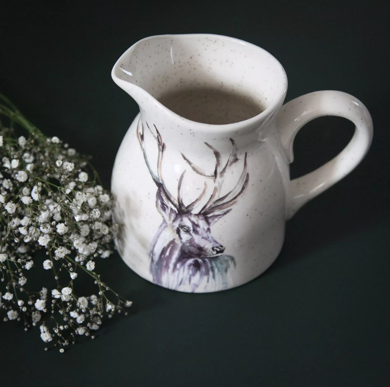 Meg Hawkins Jug - Stag 21 x 15.2 x 18cms