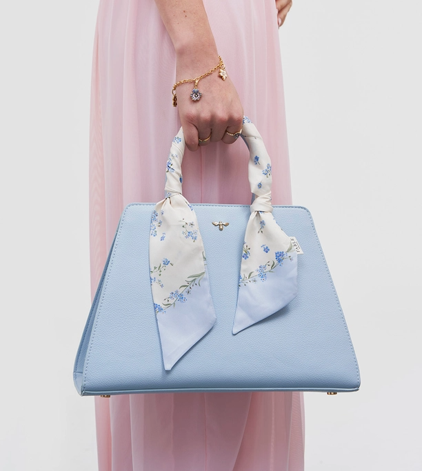 Fable Luxury Blue Handbag