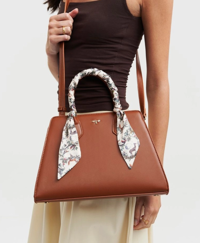 Fable Luxury Tan Handbag