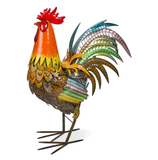 Huge Colin the Rooster Garden Ornament