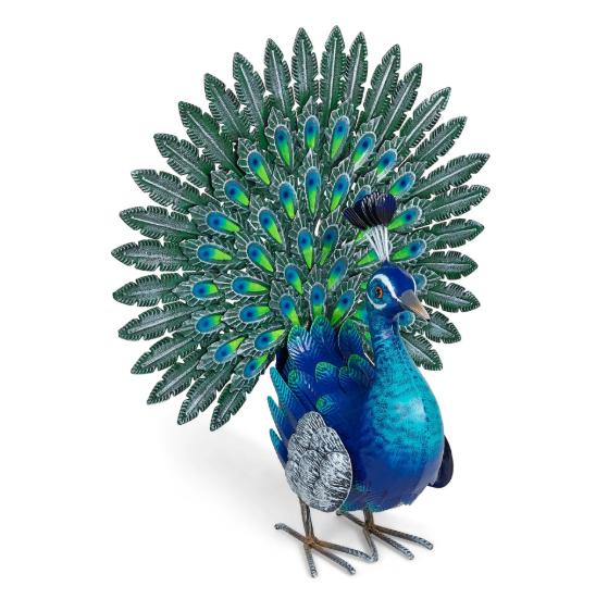 Elegant Peacock Garden Ornament