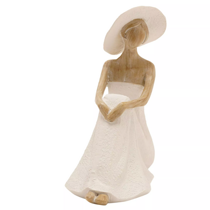 Juliana Lady Figurine - Floor Seated
