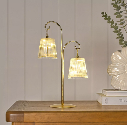Hestia Double LED Table Lamp