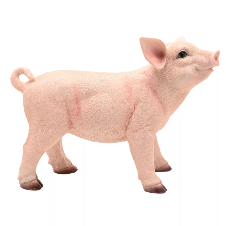 Naturecraft Standing Pig 24.5cm