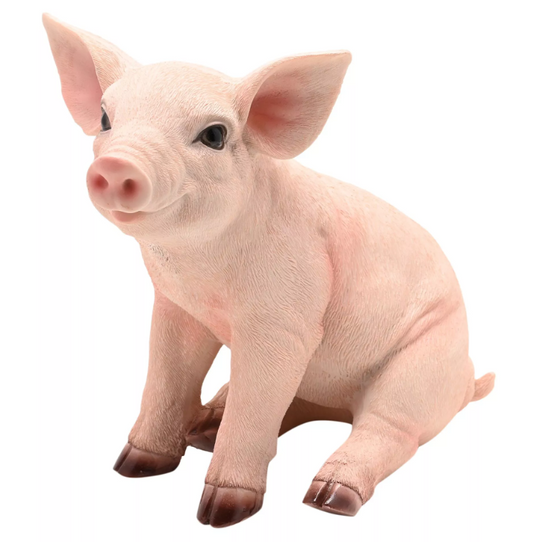 Naturecraft Sitting Pig 23.5cm