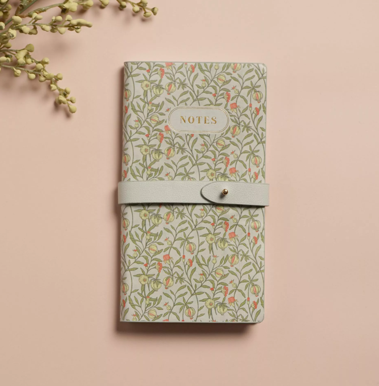 Sophia Lane Folded Floral PU Lined Notebook