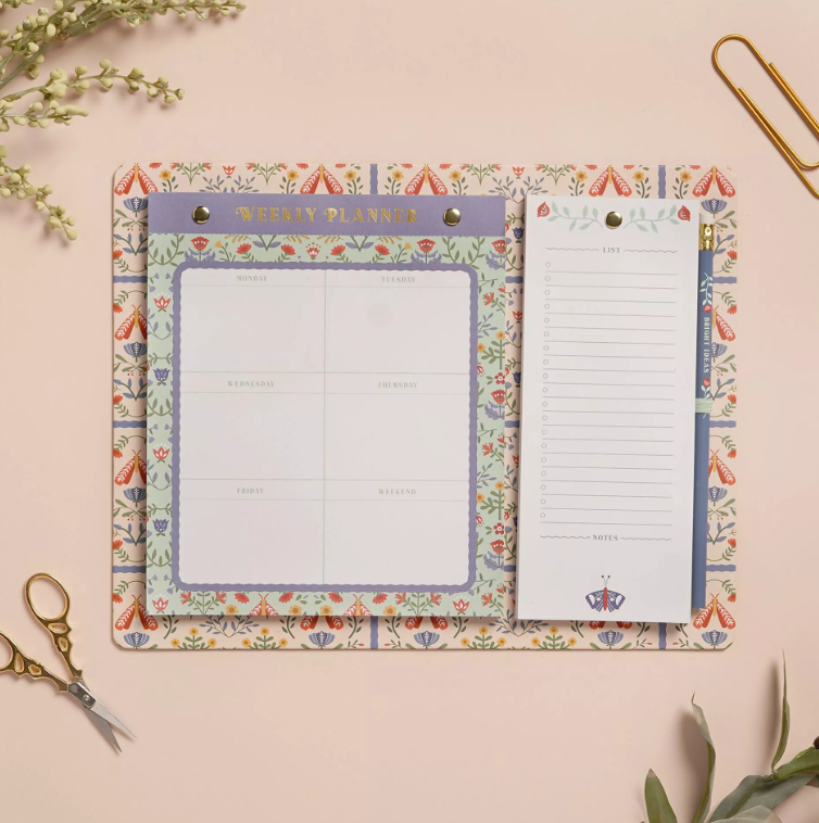 Sophia Lane Floral Weekly Planner & To-Do List