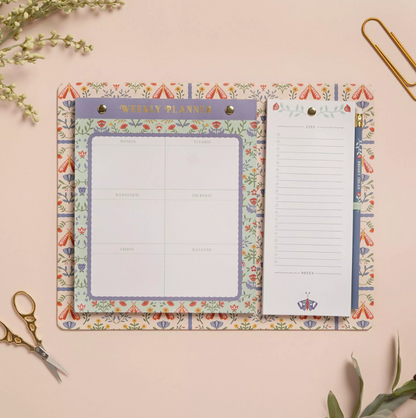 Sophia Lane Floral Weekly Planner & To-Do List