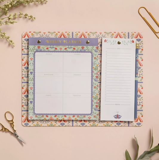 Sophia Lane Floral Weekly Planner & To-Do List
