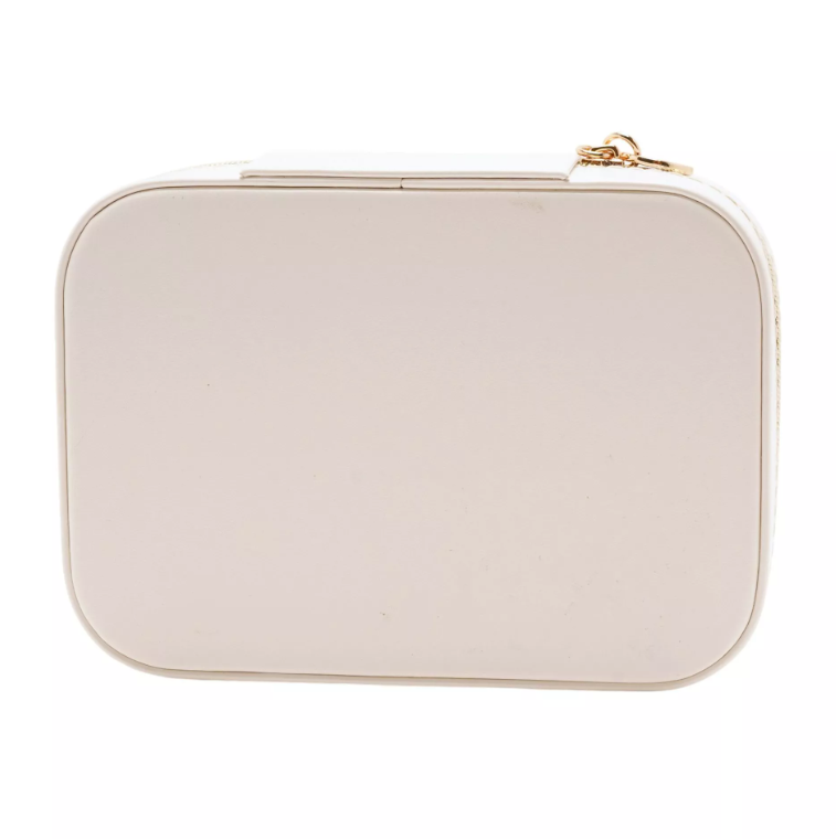 Sophia Lane White & Blue Floral Jewellery Box