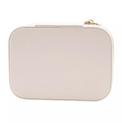 Sophia Lane White & Blue Floral Jewellery Box