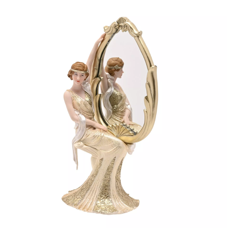 Juliana 'Broadway Belles' Golden Gatsby Mirror