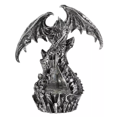 Juliana Mystic Legends Silver Dragon with Light - Medium