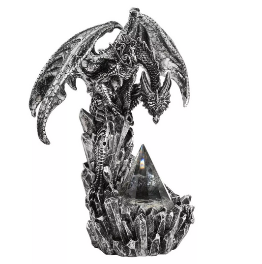 Juliana Mystic Legends Silver Dragon with Light - Medium