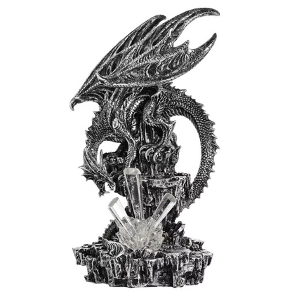 Juliana Mystic Legends Silver Dragon with Light - Large