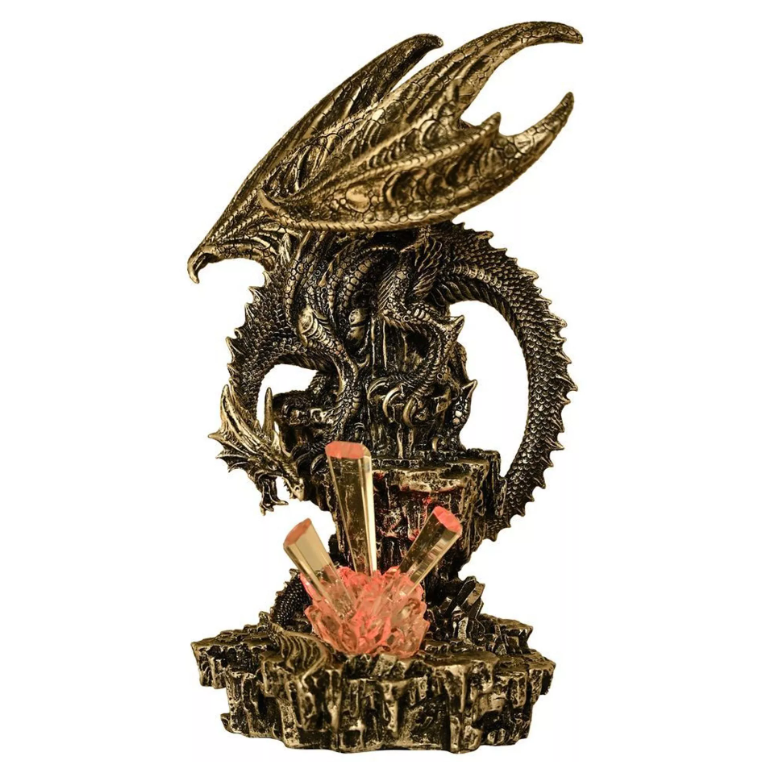 Juliana Mystic Legends Silver Dragon with Light - Large